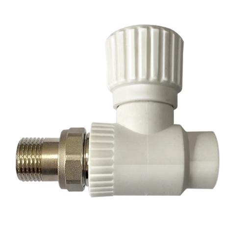 Вентиль радиаторный разъёмный I-TECH PPR 20х1/2" НР, прямой