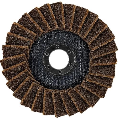 Круг полировальный лепестковый Vertex, 125мм, войлочный. coarse (металл, нерж. сталь)