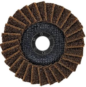 Круг полировальный лепестковый Vertex, 125мм, войлочный. coarse (металл, нерж. сталь)