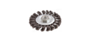 Щетка дисковая для УШМ (круч. проволока 0,5 мм) Кратон O115 мм М14