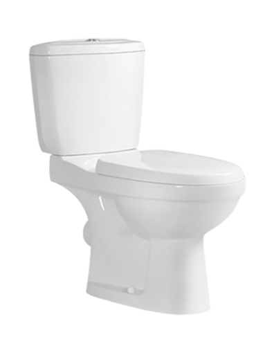 Унитаз-компакт I-TECH выпуск универсальный, подвод воды нижний, двурежимная арматура с кнопкой, стульчак с микролифтом из UF материала, 670*375*740мм