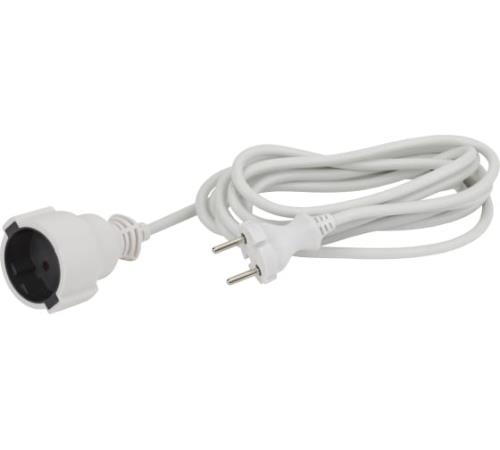 Удлинитель ЭРА 2х0,75мм ПВС, без зазем., 1гн., 3м., UX(6)-1-3m