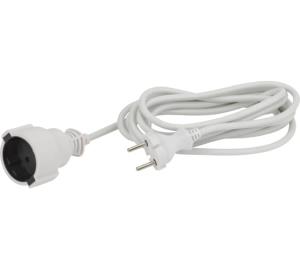 Удлинитель ЭРА 2х0,75мм ПВС, без зазем., 1гн., 3м., UX(6)-1-3m