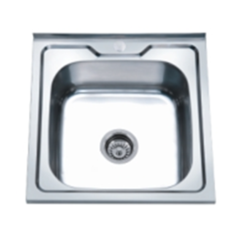 Мойка AQUATTRO квадратная накладная 500х500х180х0,8, глянцевая