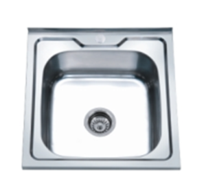 Мойка AQUATTRO квадратная накладная 500х500х180х0,8, глянцевая