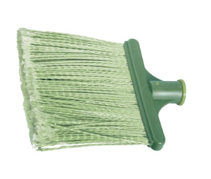 Метла СИБРТЕХ плоская распушенная, синтетическая, б/ч 270х260мм