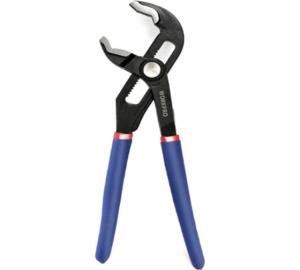 Клещи WORKPRO переставные 200мм  CR-V, с кнопкой