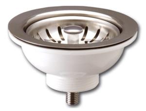 Выпуск "Элит" с нерж чашкой Ф112 мм, переливом (1 1/2")