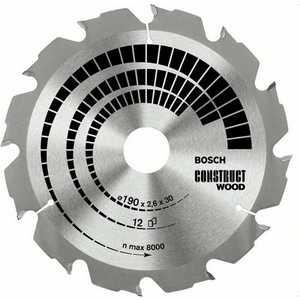 Диск пильный BOSCH CONSTRUCT, 230х30мм, 16
