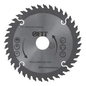 Диск пильный FIT, 185мм/20мм/40Z, по ламинату