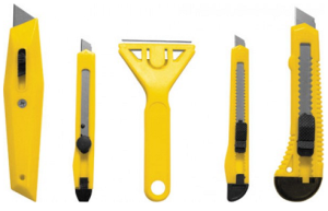 Набор FIT, ножи и скребок, многофункциональный, 5шт