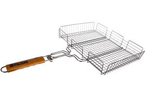 Решетка-гриль Sparta 220х340 мм, хромированная