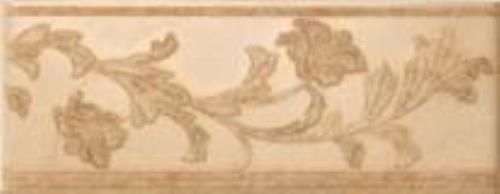 Плитка керам 9.5*25 LIST. FLOREALE CREMA