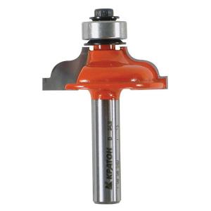 Фреза кромочная калевочная с подшипником Кратон PROFESSIONAL Ø41,3х19,0 мм R4,8/6,3 мм, хв.8 мм