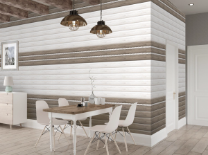 Панель ПВХ пластик Оранда цифровая печать Шале 2700х250х8мм