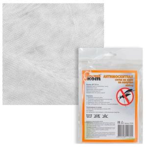 Сетка противомоскитная Рыжий Кот MWN-03 на окно, на липучке, 80х120см.