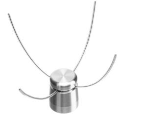 Головка косильная DENZEL универсальная  (шайба М8, М10, М20)  алюминий