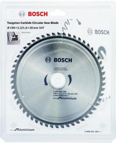 Диск пильный BOSCH ECO ALU/Multi , 190х30x54мм