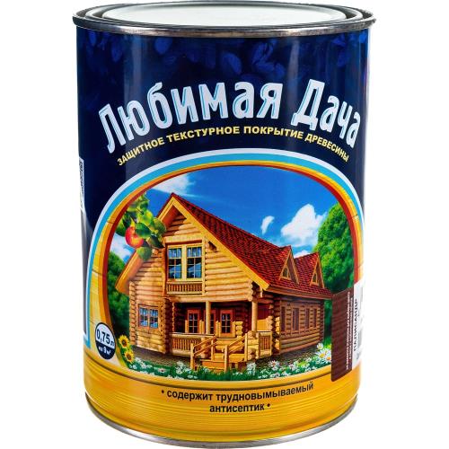 Защитно-декоративное покрытие Любимая дача белый 0,75л