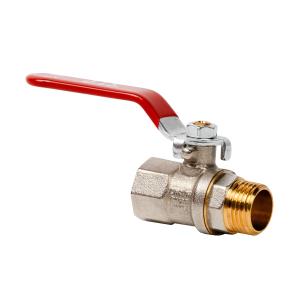 Кран шаровой RTP (ВР-НР) 1 1/2", ручка рычаг, PN25