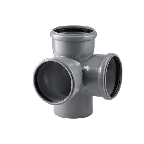 Крестовина двухплоскостная PPR, внутр/к, 110/110/110х87°, РТП