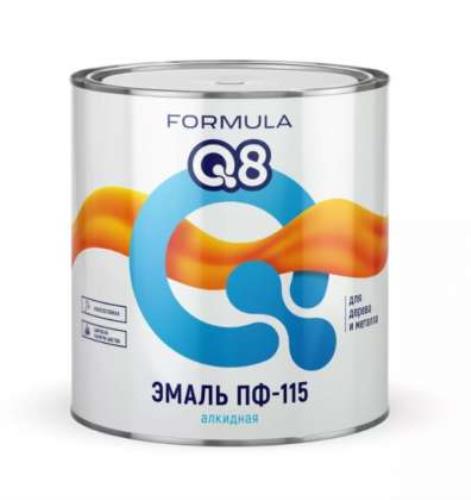 Эмаль ПФ-115 Престиж F Q8, желтая, 2,7кг