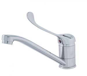 Смеситель для кухни I-TECH, CRUX 40, однорычажный, локтевой, гайка