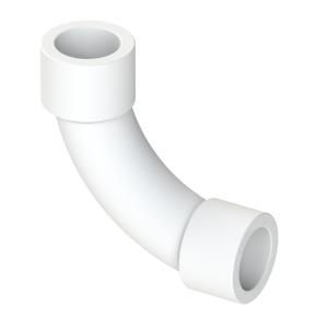 Угольник 90° плавноизогнутый RTP PPR 25 (вн/вн)