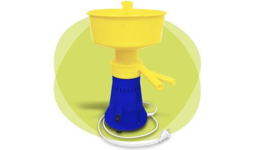 Электросепаратор-сливкоотделитель Фермер ЭС-01  (60л\час, 0.08кВт) 3кг