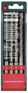Набор буров METABO SDS-plus, 5,6,8,10x160мм