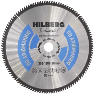 Диск пильный по алюминию Hilberg Industrial 305*30*120Т