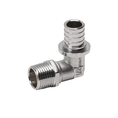 Угольник аксиальный I-TECH 20х1/2"(НР), латунь хром