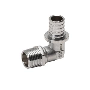 Угольник аксиальный I-TECH 20х1/2"(НР), латунь хром