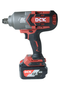 Гайковерт аккум ударный бесщеточный DCK KDPB998 18В, 3/4 ", 2*6А/ч. 1000/1700Нм