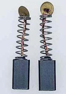 Щетка графитовая АЕЗ 4х7х10 пружина-пятак d-4мм 