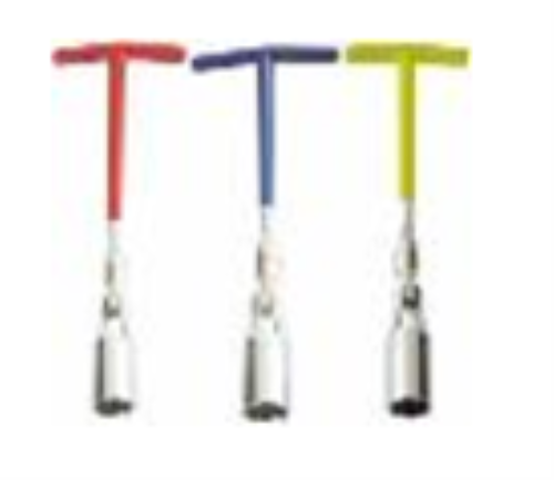 Ключ свечной Кратон карданный, 21 мм