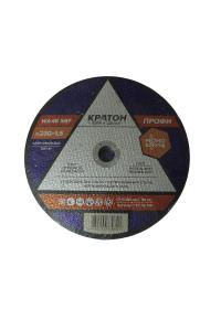 Круг отрезной по металлу Кратон "Профи" WA46SBF 230х1,6х22,2 мм