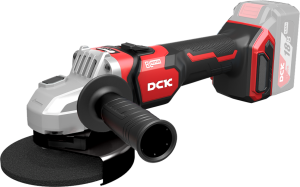 Машина шлифовальная аккумуляторная угловая бесщеточная DCK KDSM04-125 , 125мм, 18В, 9000 об/мин, без Акб и З/У