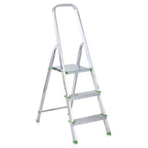 Стремянка алюминиевая РемоКолор/Hardax, 3 ступени
