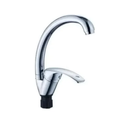 Смеситель АНТЕЙ Европа 597024 д/кухни с высоким изливом, креп. гайка