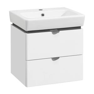 Тумба АКВАТОН Скай 60 подвесная + Раковина Нео 60