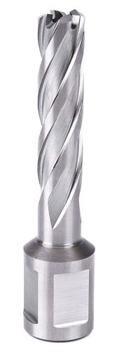 Сверло корончатое HSS, хвостовик Weldon 19, №04, 14х55 мм, ПрофОснастка 