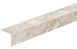 Угол ПВХ 20х20х2,7м мрамор бежевый