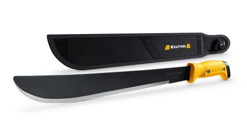 Мачете KRAFTOOL, пласт.рукоятка, лезвие 44 см