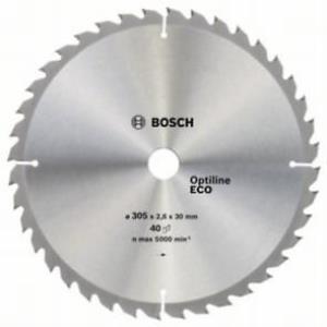 Диск пильный BOSCH OPTILINE ECO, 305х30 мм 40зуб