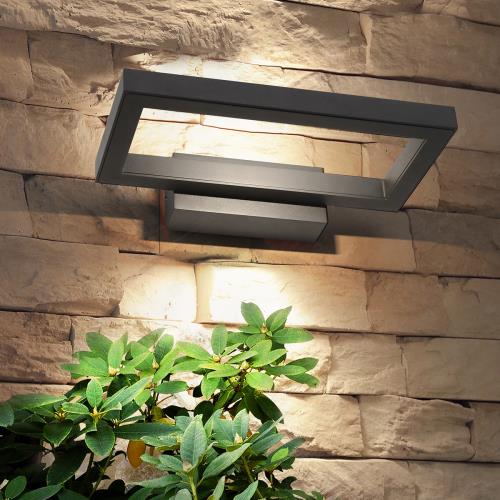 Светильник Электростандарт уличный настенный TECHNO 1642 LED графит