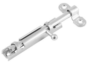 Шпингалет накладной, 80мм, узкий, цинк