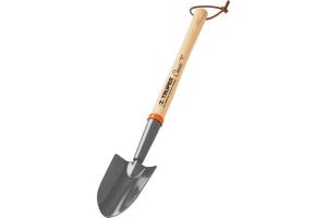 Совок посадочный Truper дерев. ручка, широкий