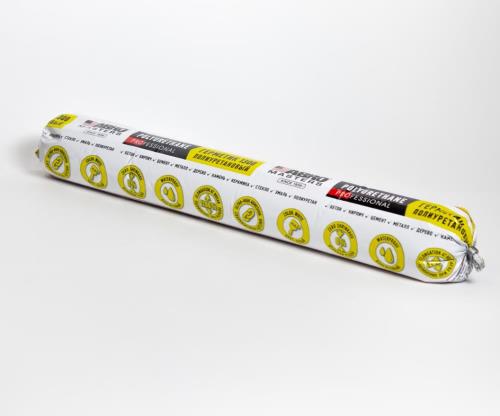 Герметик полиуретановый ABRO MASTERS (белый) 600 мл