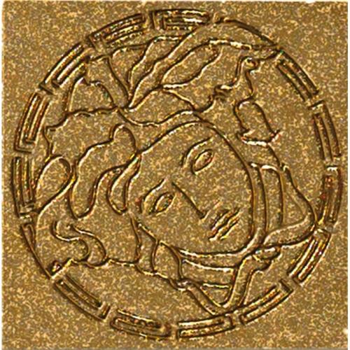 Плитка керам 7.6*7.6 GIROSP.MEDUSA GOLD